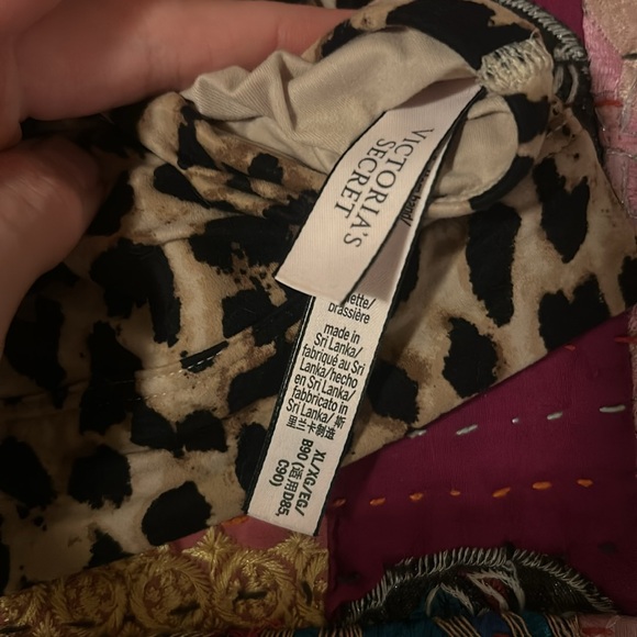NWOT Victoria’s Secret bralette leopard XL - Picture 5 of 5
